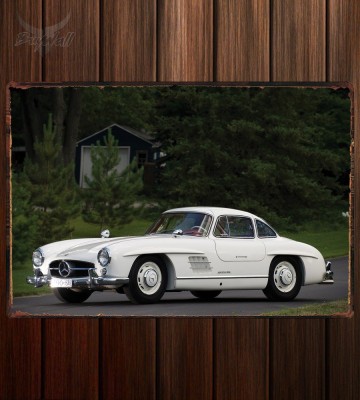 Металлическая табличка Mercedes-Benz 300SL (W198)